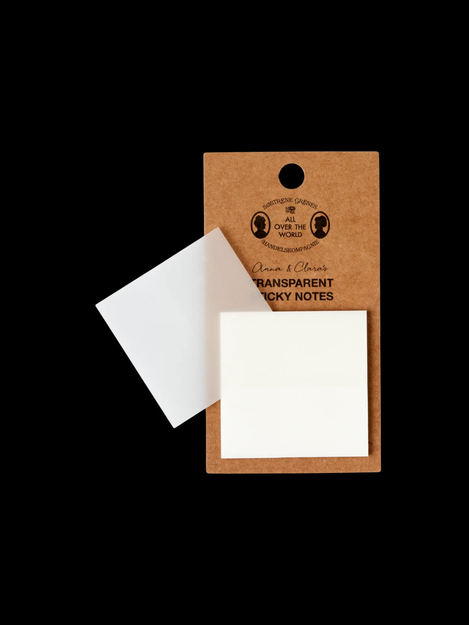 Transparente Haftnotizen