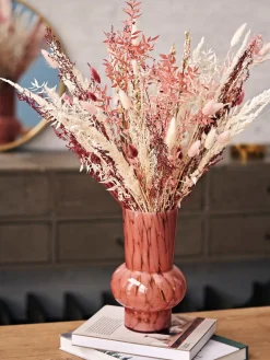 Trockenblumen Rosa Medium