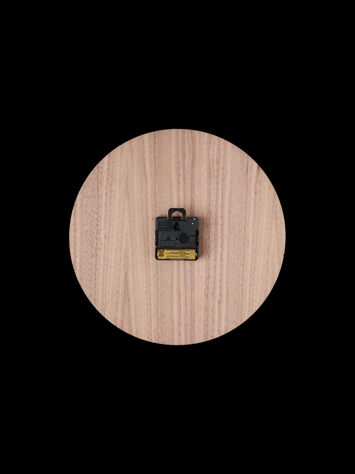 Wanduhr Walnut Ø28
