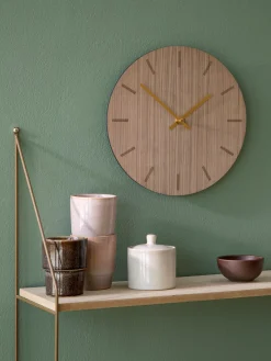 Wanduhr Walnut Ø28