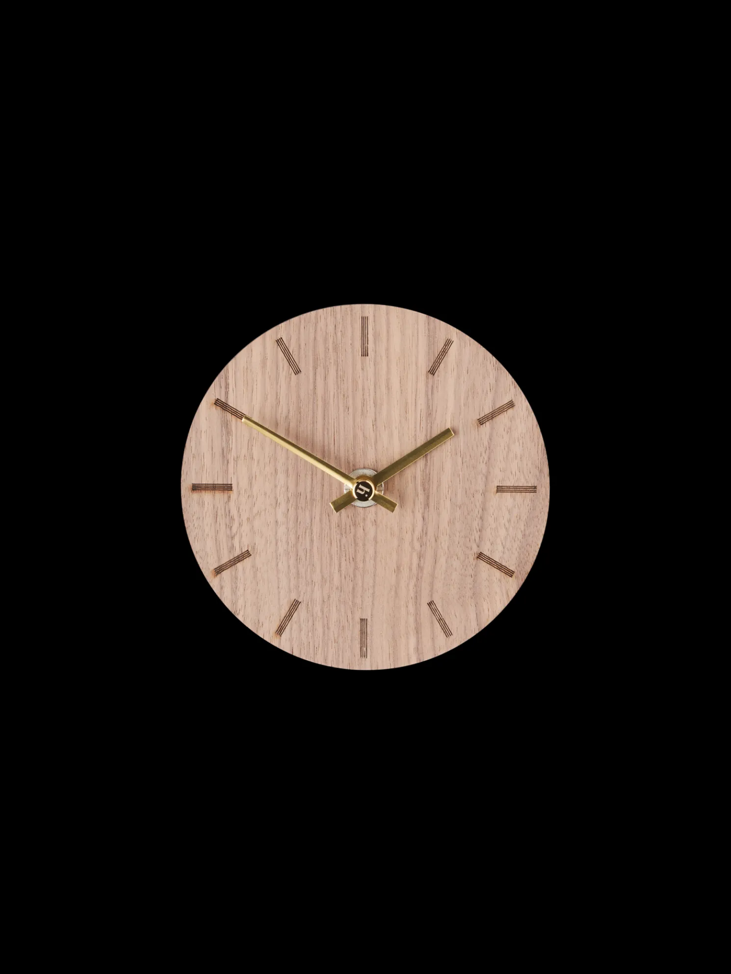 Wanduhr Walnut Ø12