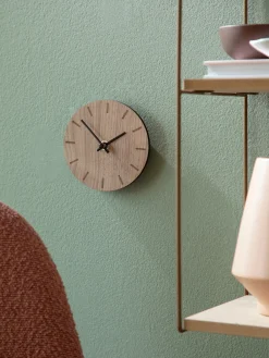Wanduhr Walnut Ø12