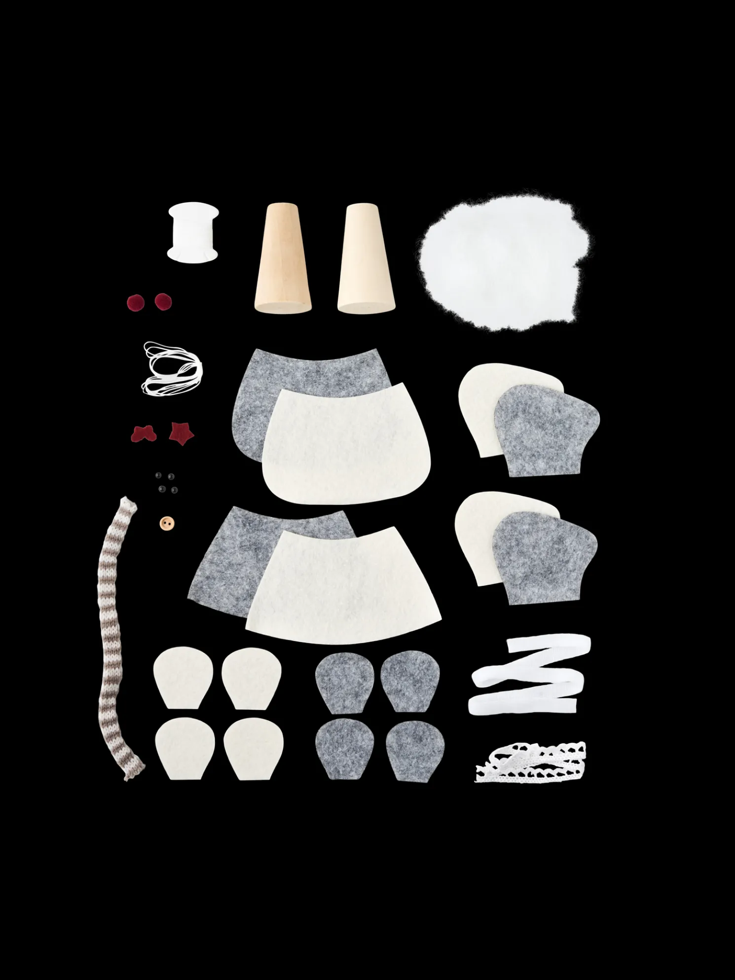 Weihnachtsmäuse DIY-Set