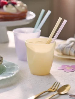 Wiederverwendbare Kunststoffgläser 4er-Pack