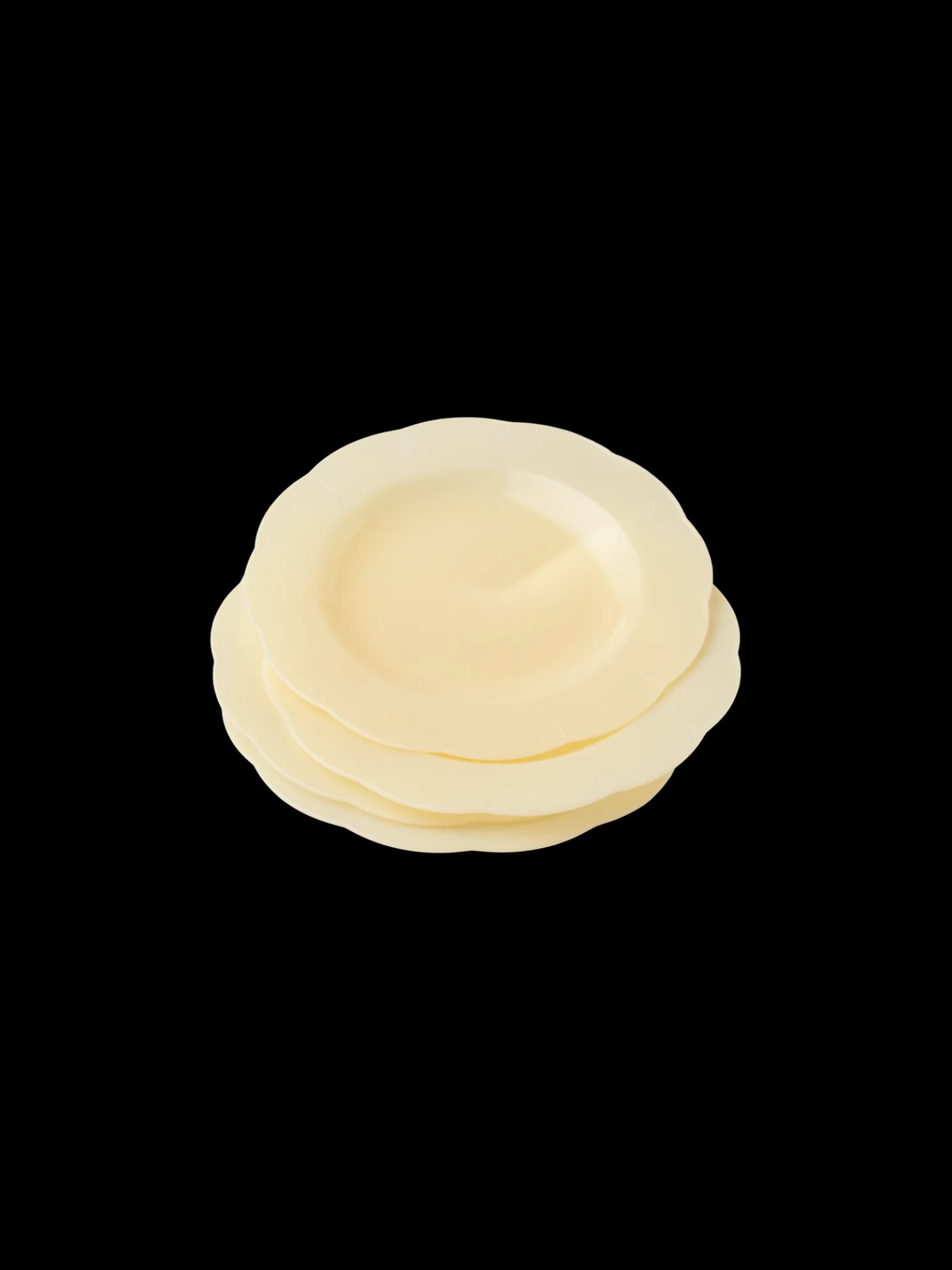 Wiederverwendbare Teller 4er-Pack