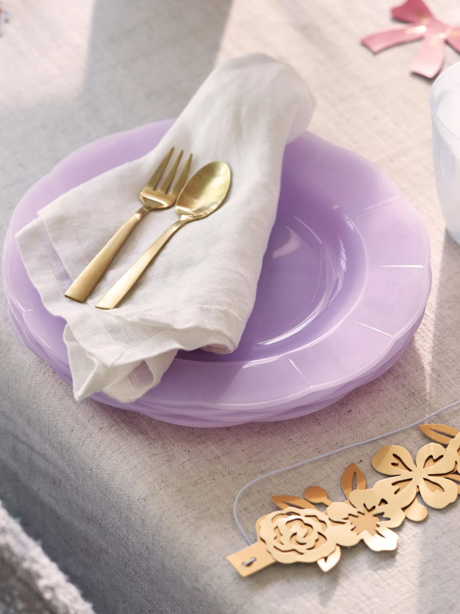 Wiederverwendbare Teller 4er-Pack