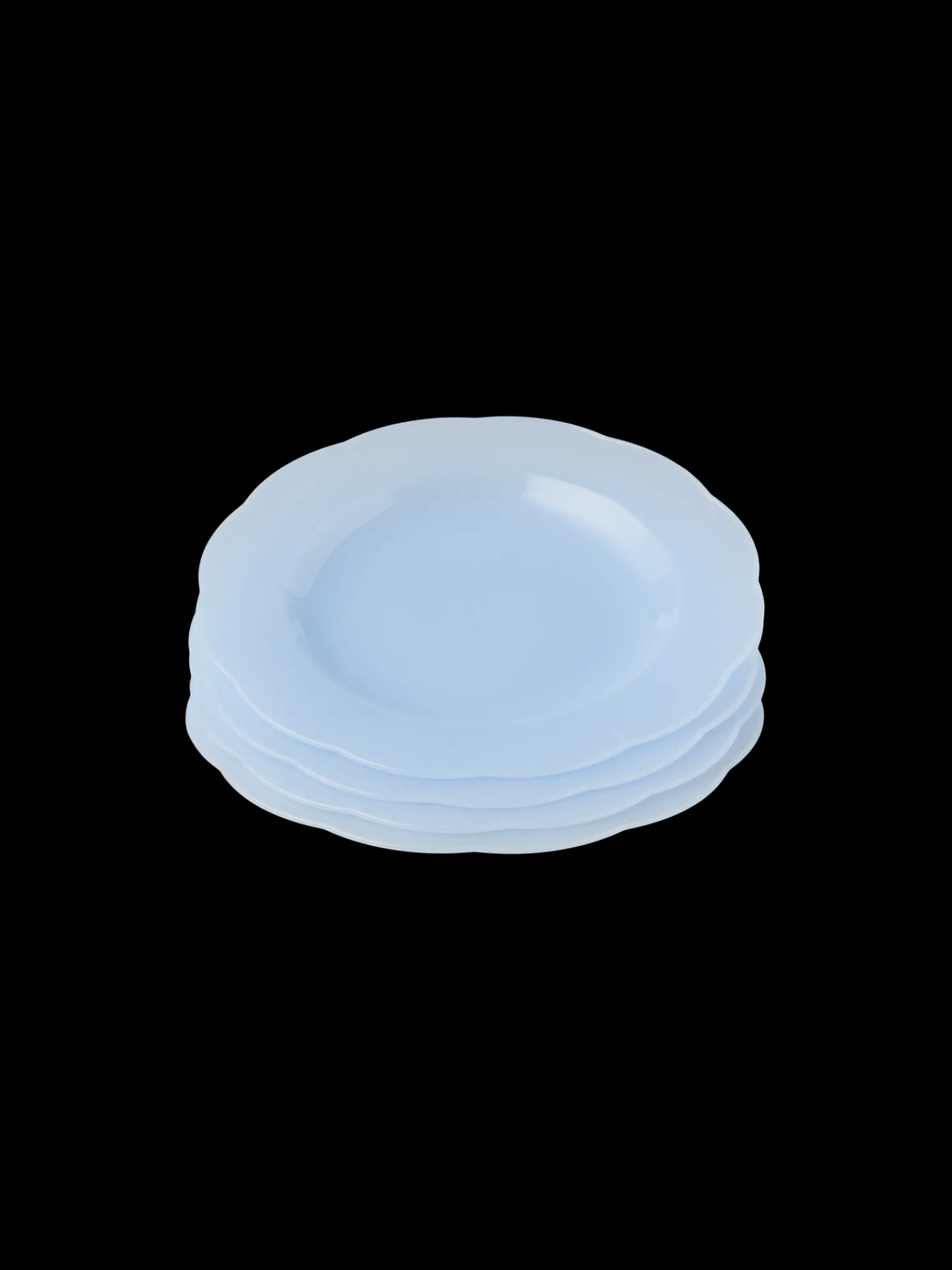 Wiederverwendbare Teller 4er-Pack