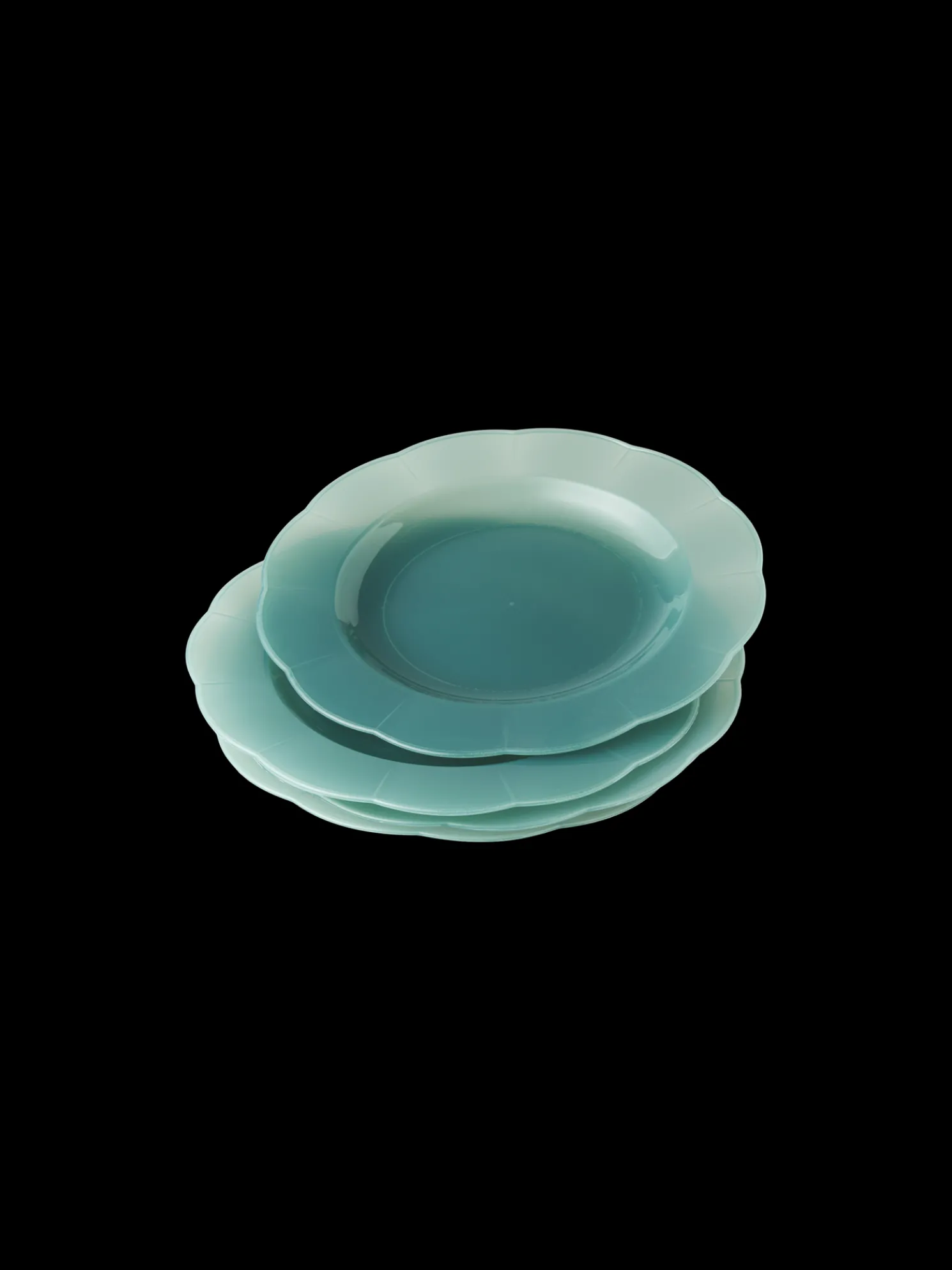 Wiederverwendbare Teller 4er-Pack