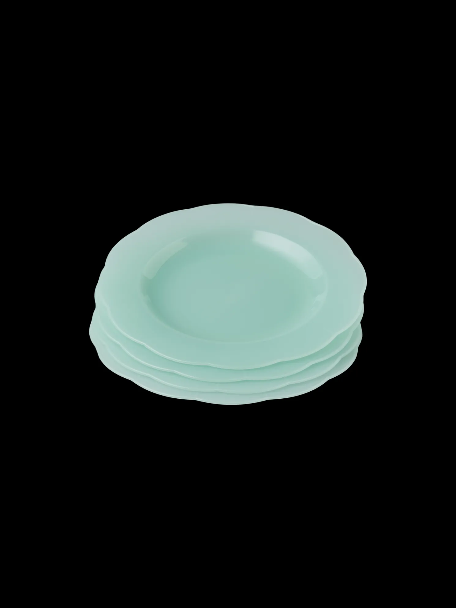 Wiederverwendbare Teller 4er-Pack