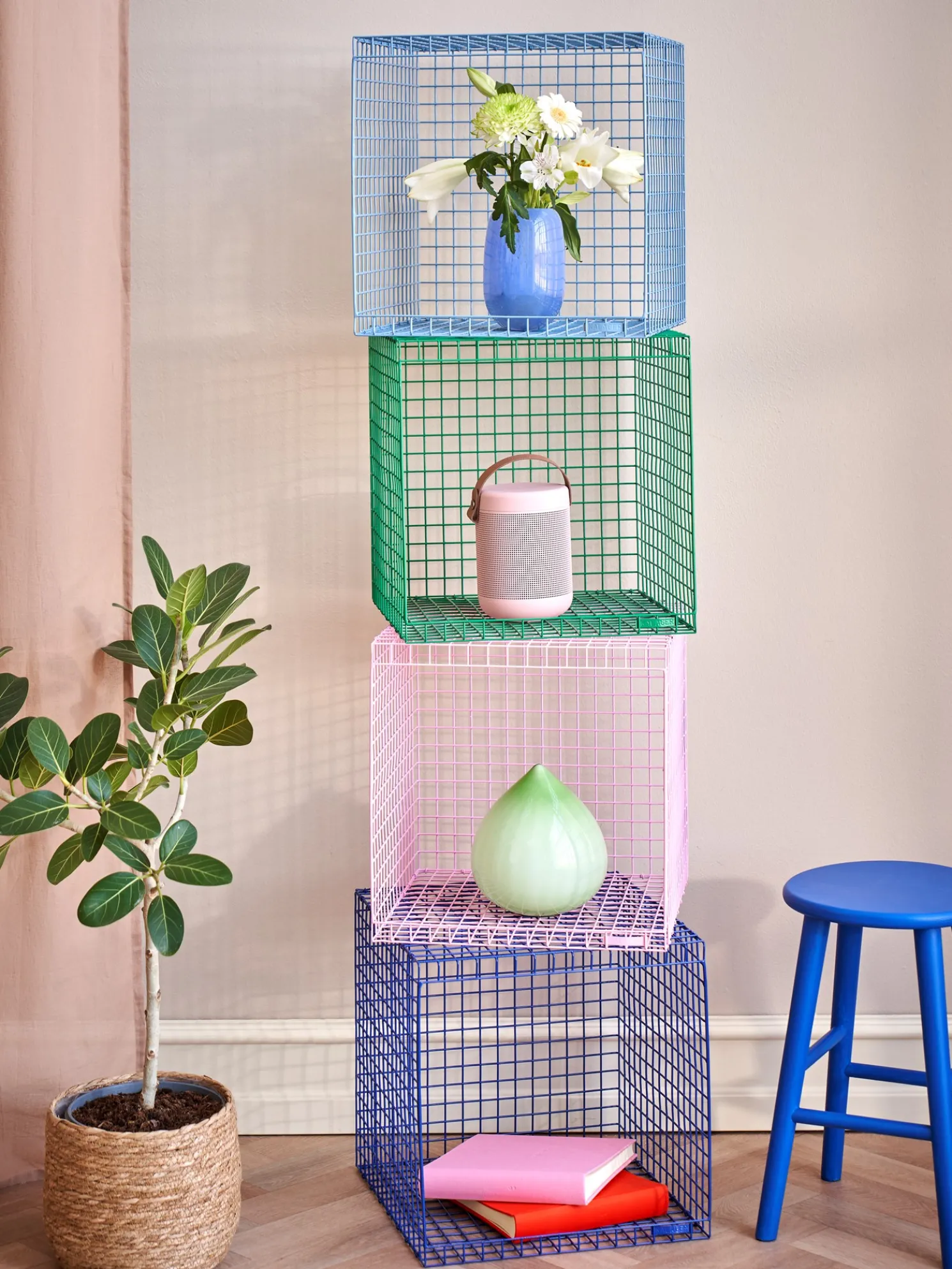 WIRE CUBIC Würfelregal