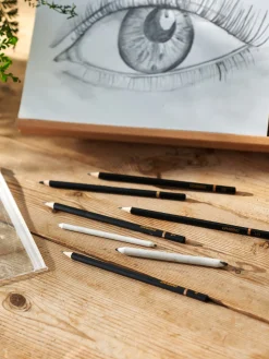 Zeichenkohlestifte-Set